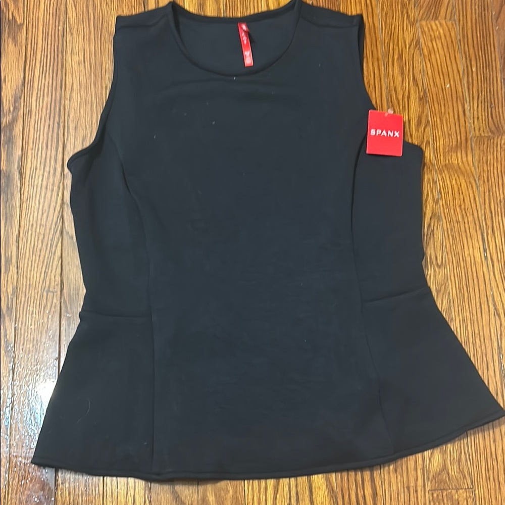 Spanx air essential very black peplum -m
